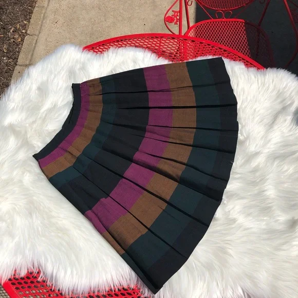 Perfect Autumn Vintage pleated skirt - Picture 3 of 12